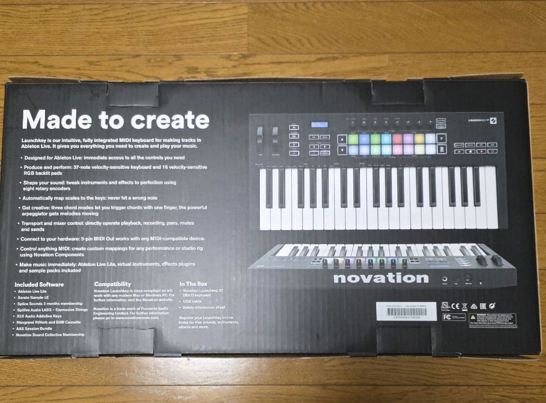 Novation Launchkey 37 MIDIキーボード