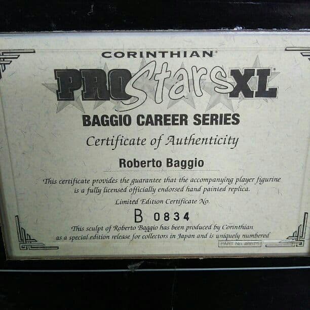 バッジョ インテル フィギュア