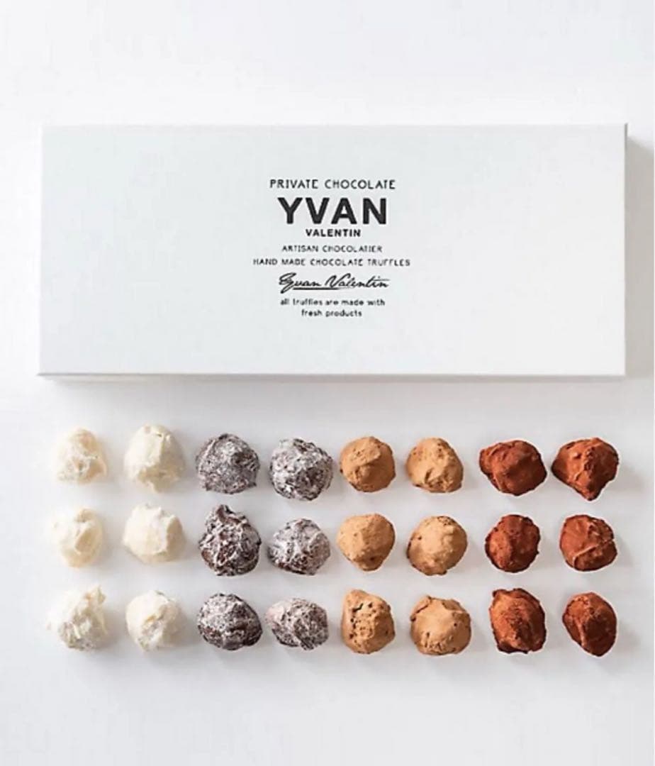 未開封　イヴァンヴァレンティン チョコレートトリュフ 24個　サロショ