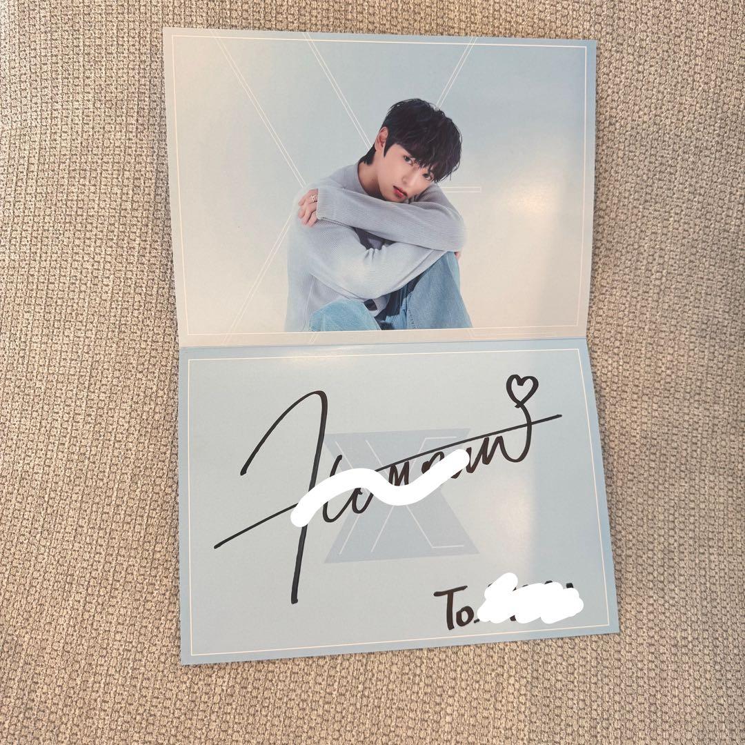 ハヌム haneum boys2planet ボイプラ サイン