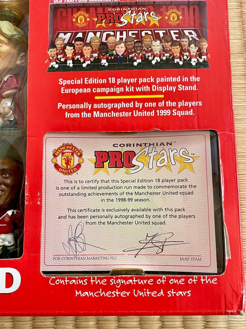 コリンシアン　マンチェスターユナイテッド　フィギュア