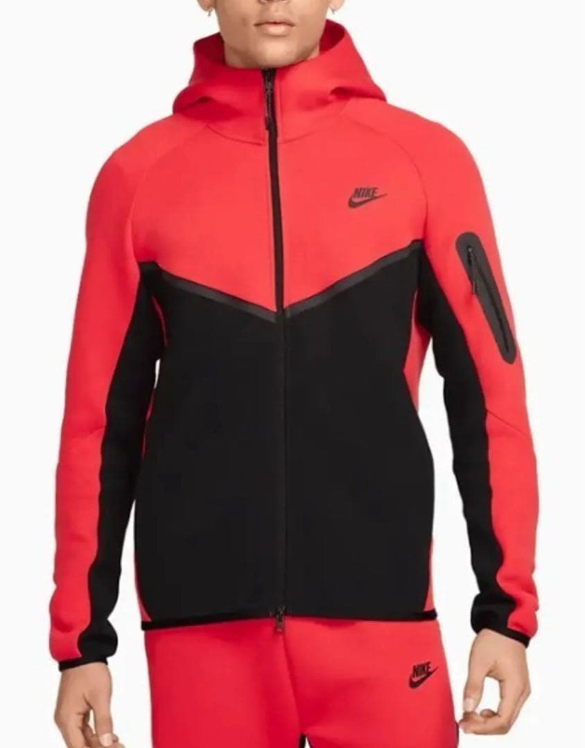 Nike ジャージ上下セット 上M 下S レッド/ブラック　正規品