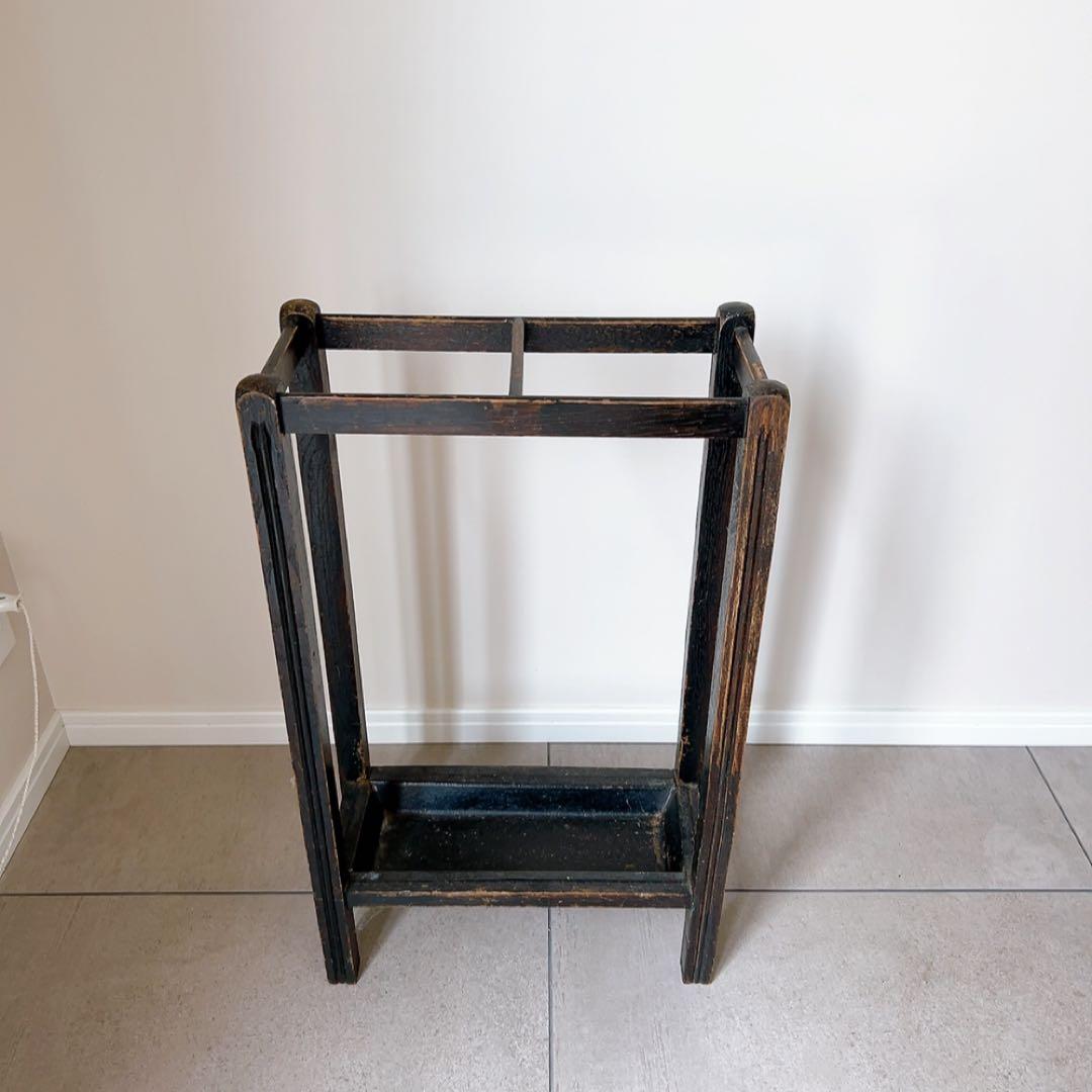 イギリス　オールド　ステッキホルダー　アンティーク　傘立て