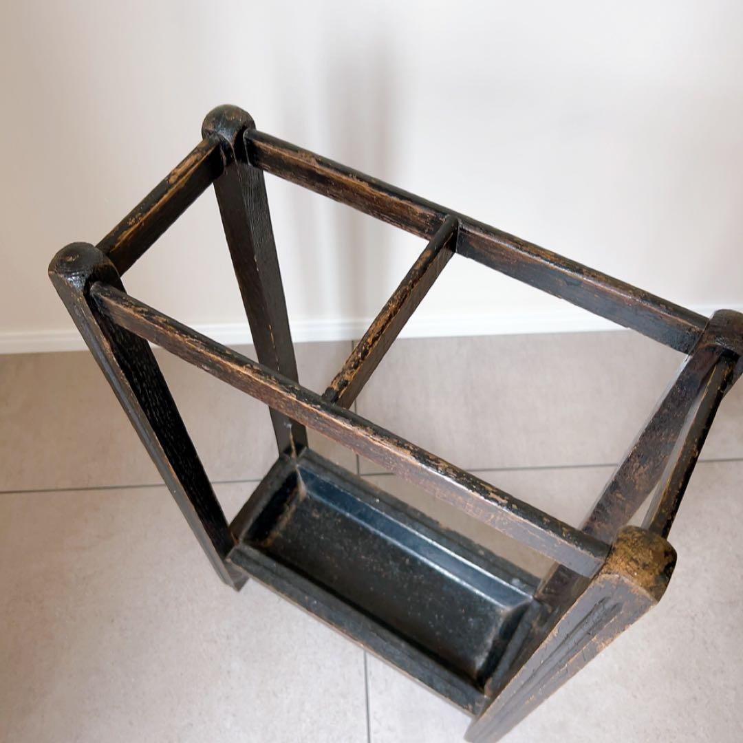 イギリス　オールド　ステッキホルダー　アンティーク　傘立て