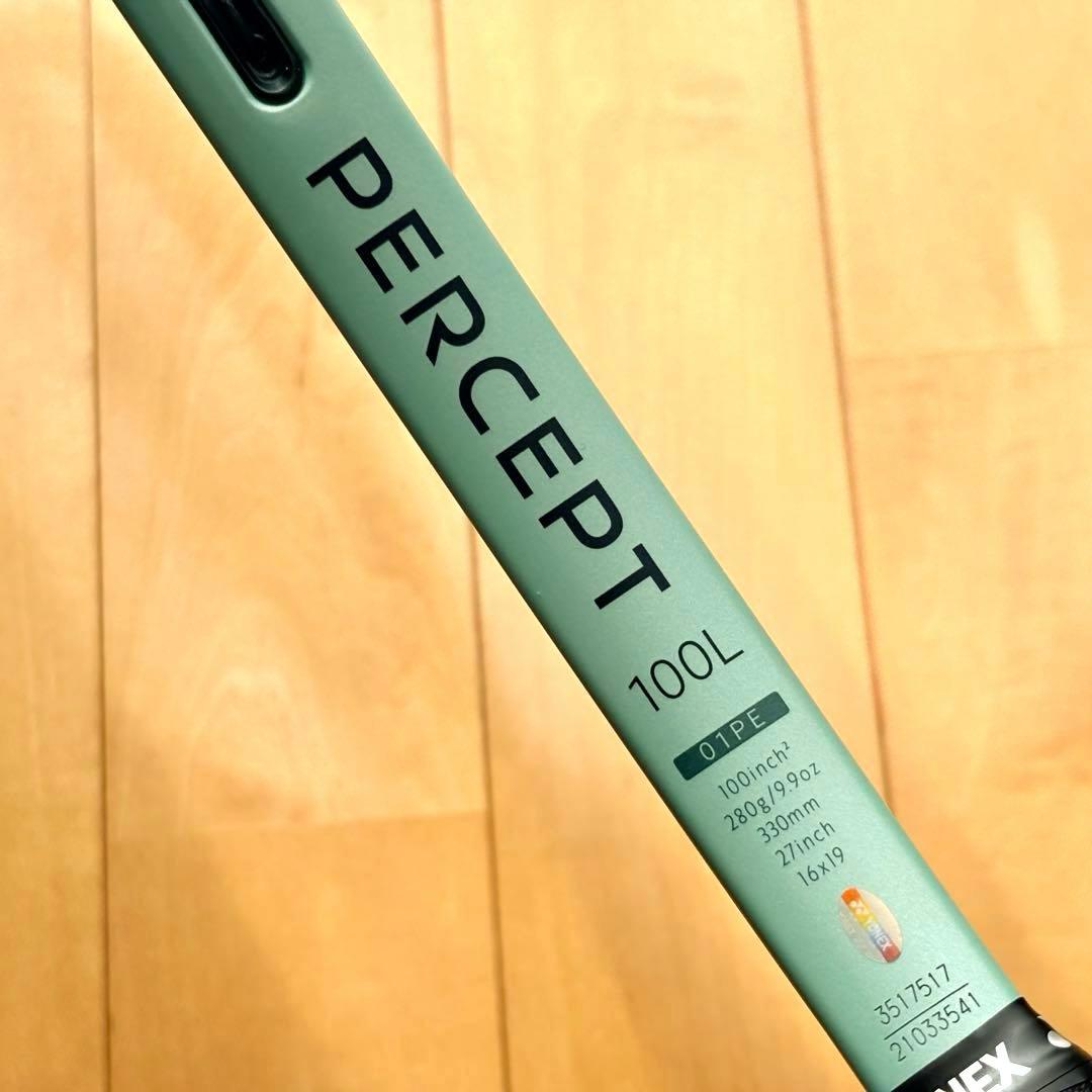【美品】 YONEX PERCEPT 100L グリップ2