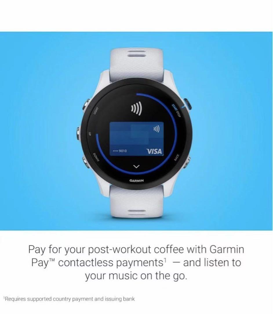 Garmin Forerunner 255 Music, GPS 海外版