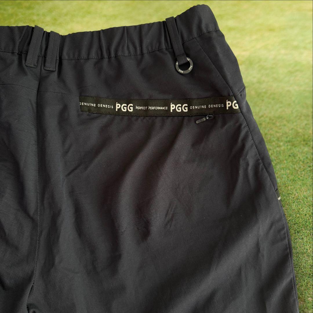 現行モデル　パーリーゲイツ　PGG パンツ XL〜XXL相当 紺 ジョガーパンツ