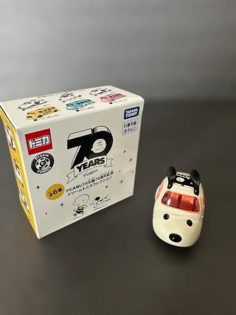 【トミカ】 スヌーピー PEANUTS 70周年記念 コンプリートセット