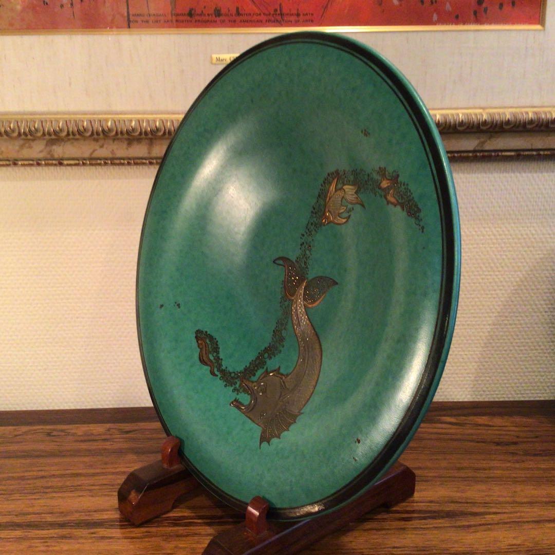 ウィルヘルム・コーゲ　1960年代　大皿　グスタフスベリ希少品