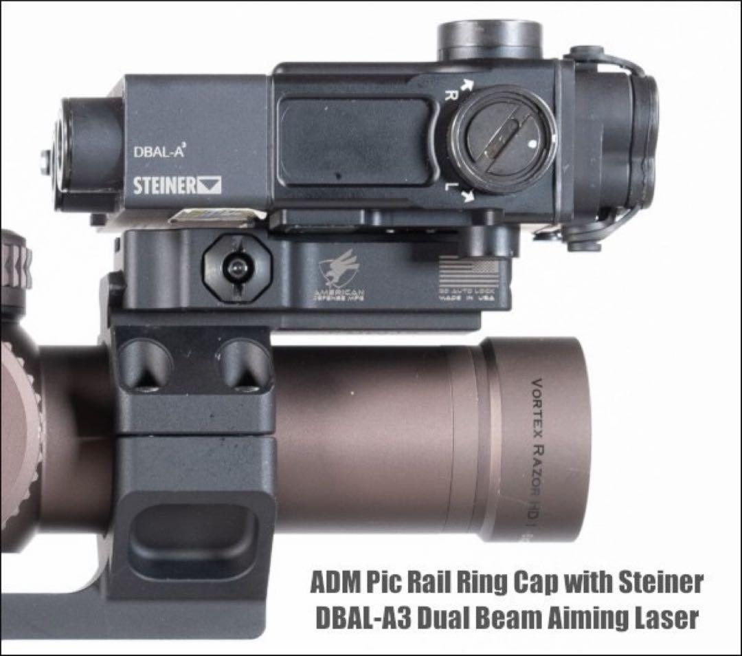 実物　American Defense 5スロット　マウントリングキャップ