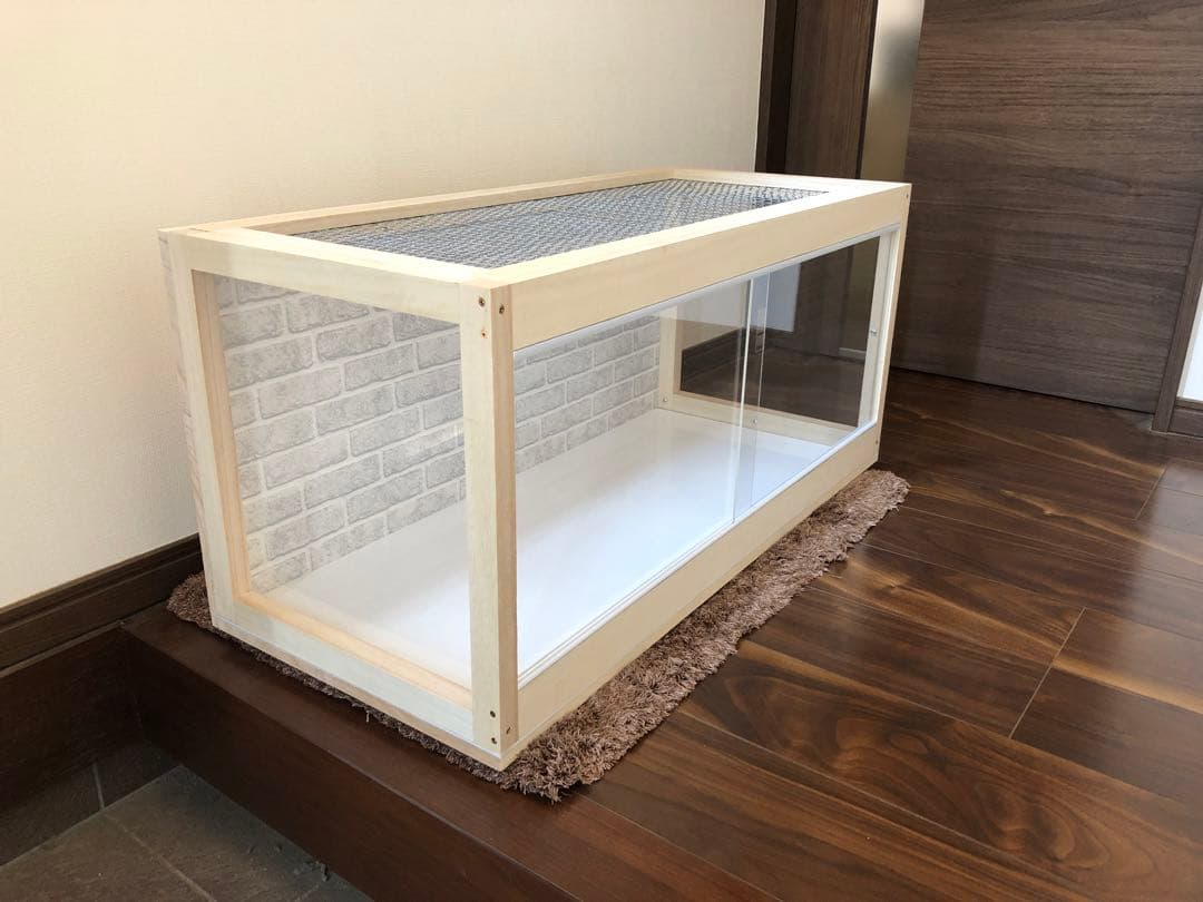 新品　木製ケージ　ハリネズミ　ハムスター　小動物　カスタムベースにどうぞ！