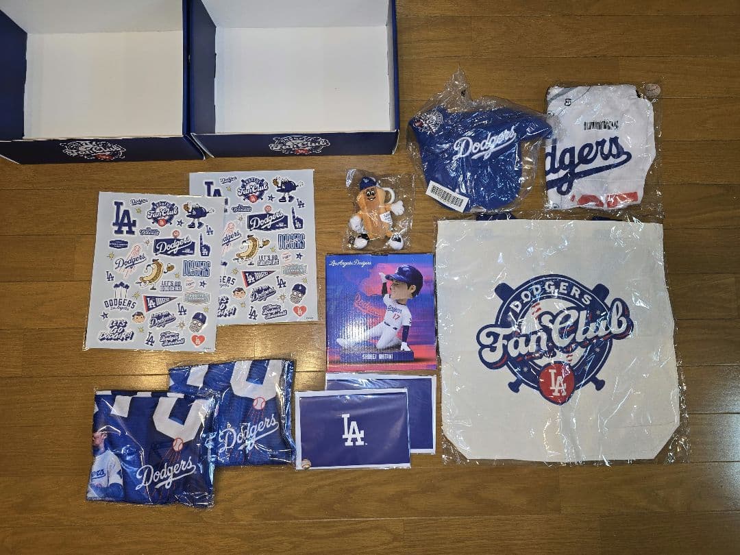 ドジャースファンクラブ 入会特典グッズ2セット