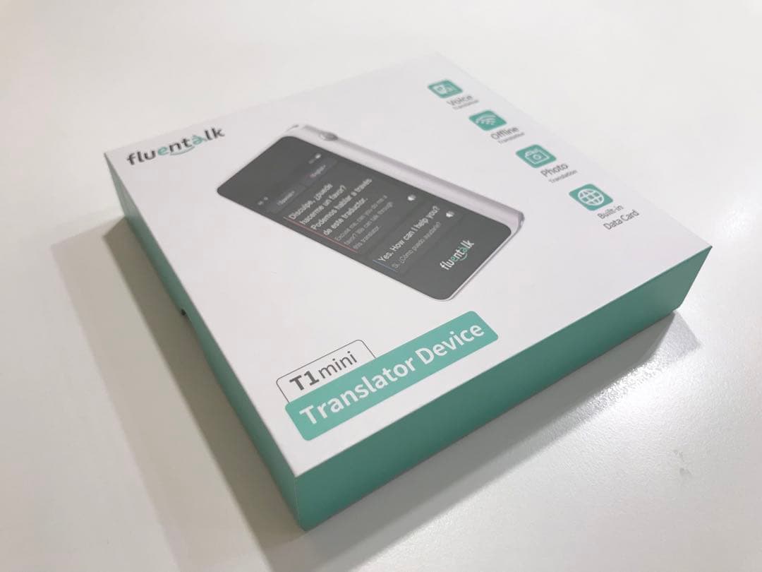 Fluentalk by Timekettle T1mini 翻訳機