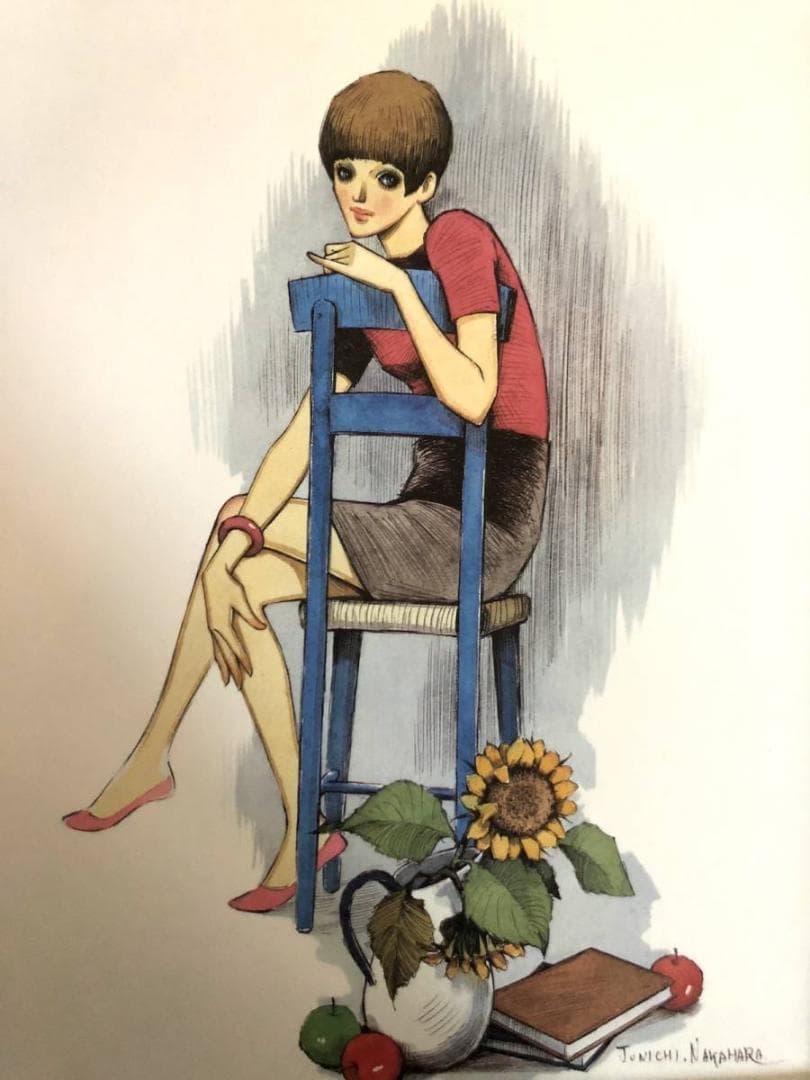 昭和レトロ、中原淳一、【巷に雨の振るごとく 女の部屋３号】