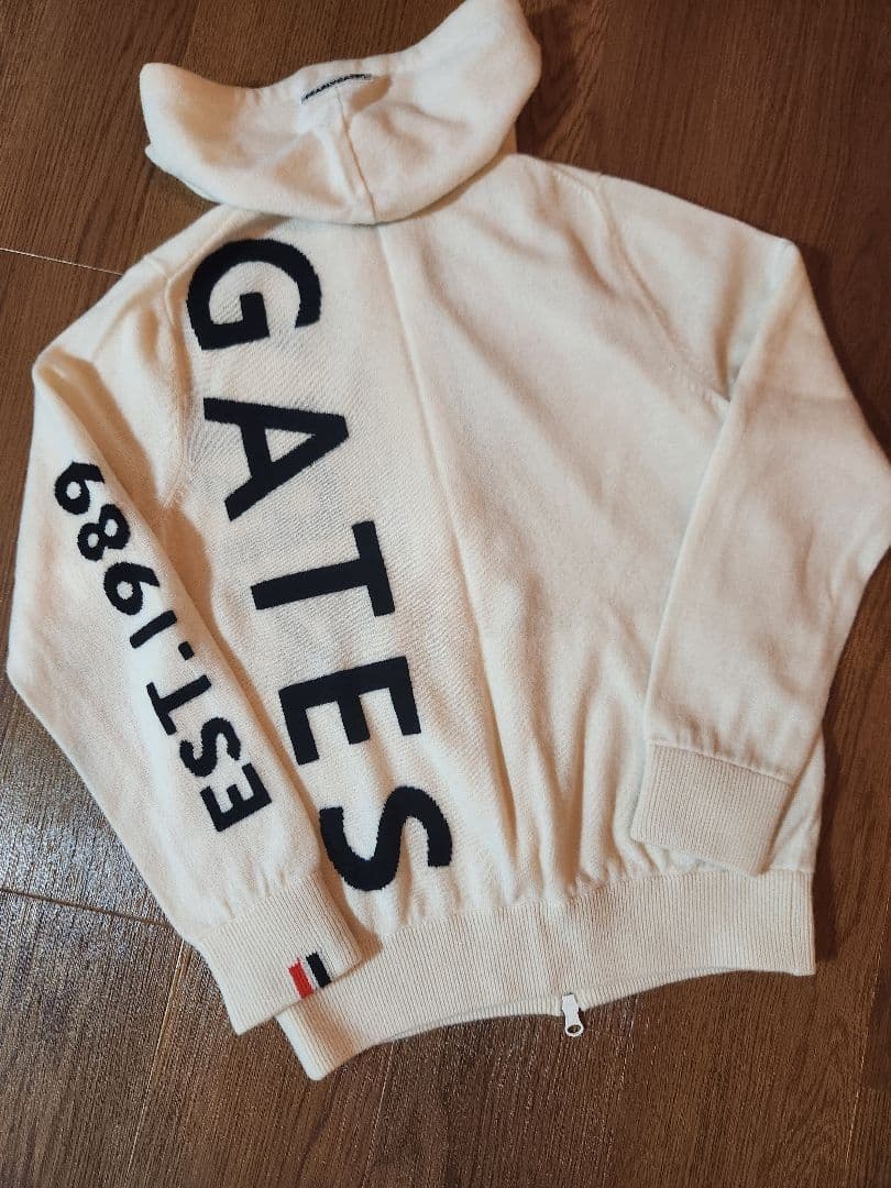 【超美品】パーリーゲイツ カシミアニットパーカー Mサイズ