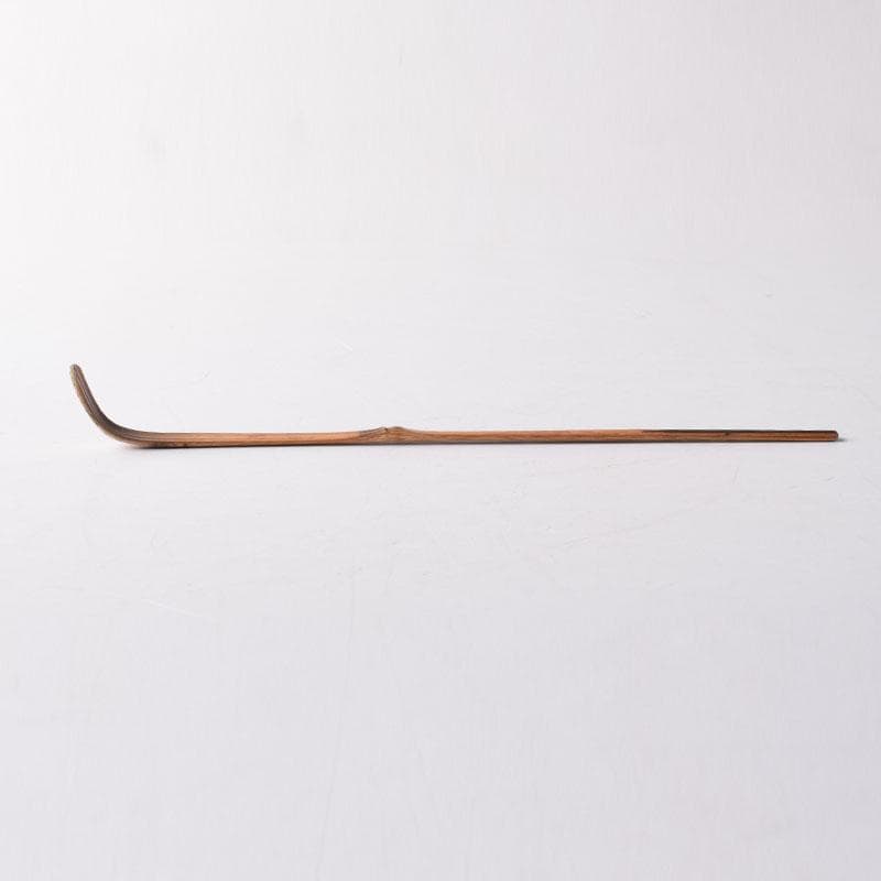 茶道具　影林宗篤作　茶杓　銘知足　前大徳　福本積應書付　共筒共箱　C　R8502