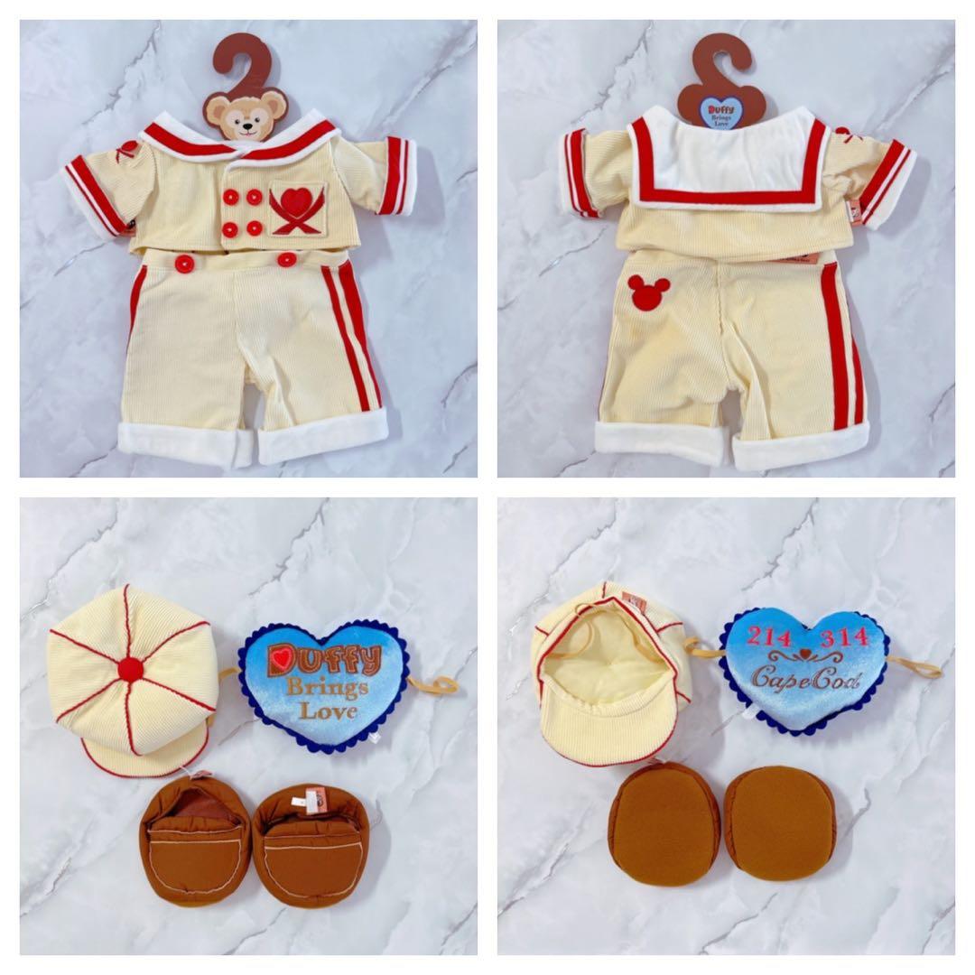 限定品　東京ディズニーシー ダッフィー シェリーメイ ぬいぐるみ コスチューム