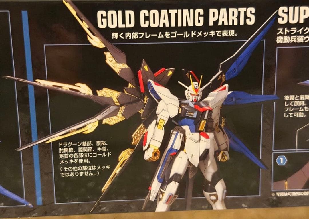 新品 MGストライクフリーダムガンダム フルバーストモード ガンプラ ポスター付