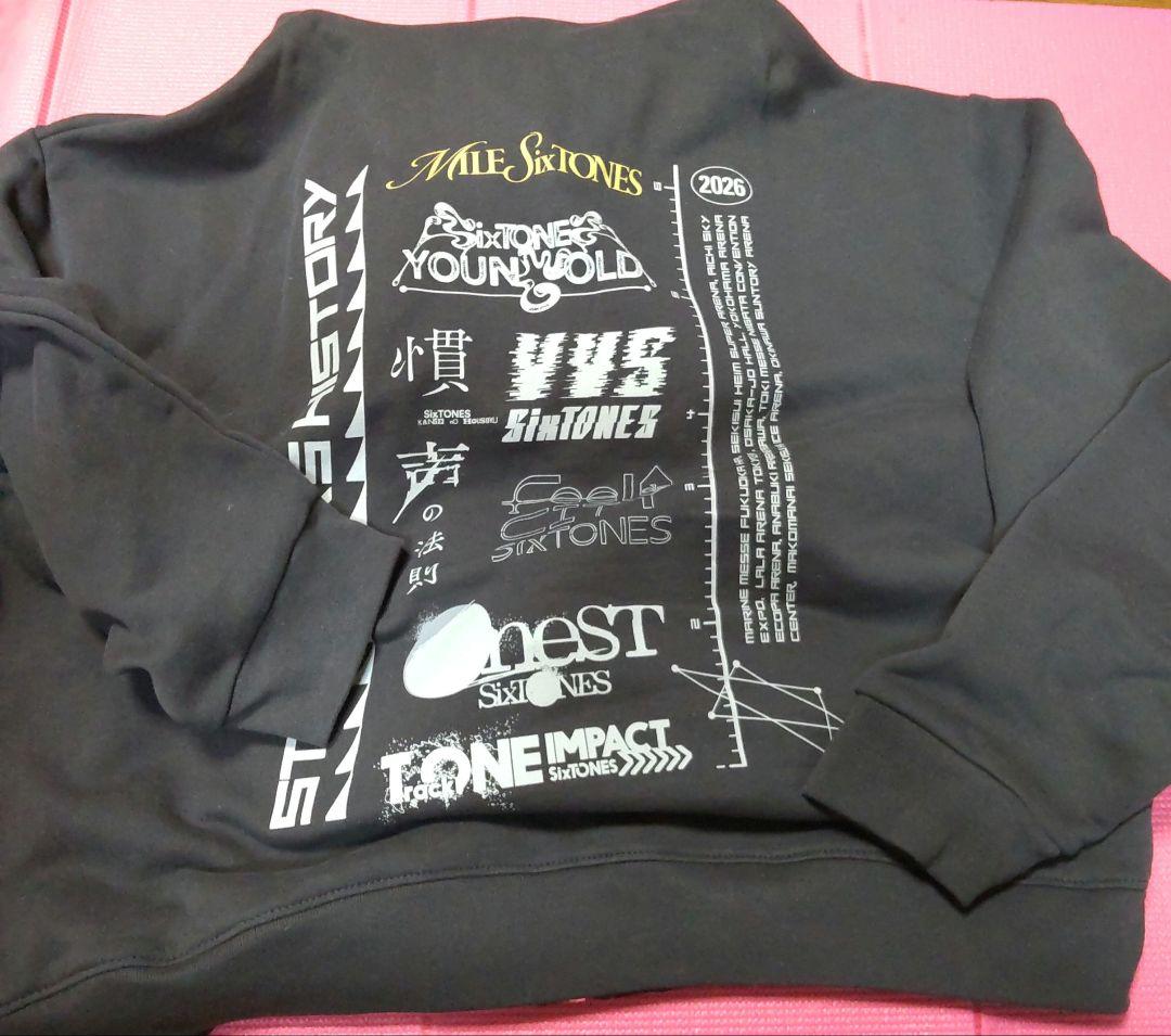 MILESixTONES　パーカー　SixTONES　ツアー　グッズ