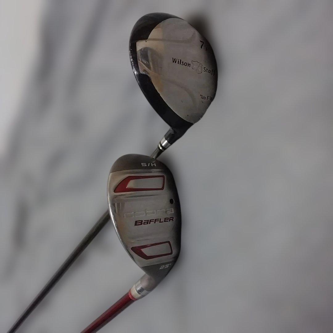 クラブ一式　アイアン4本、ウェッジ3本、ユーティリティ1本、FW 1本