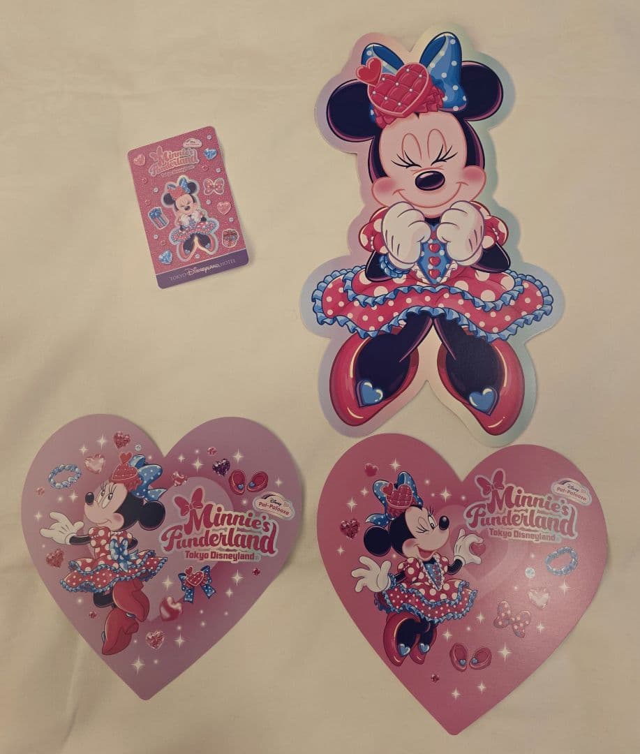 ミニー ファンダーランド　ルームキー ポストカード