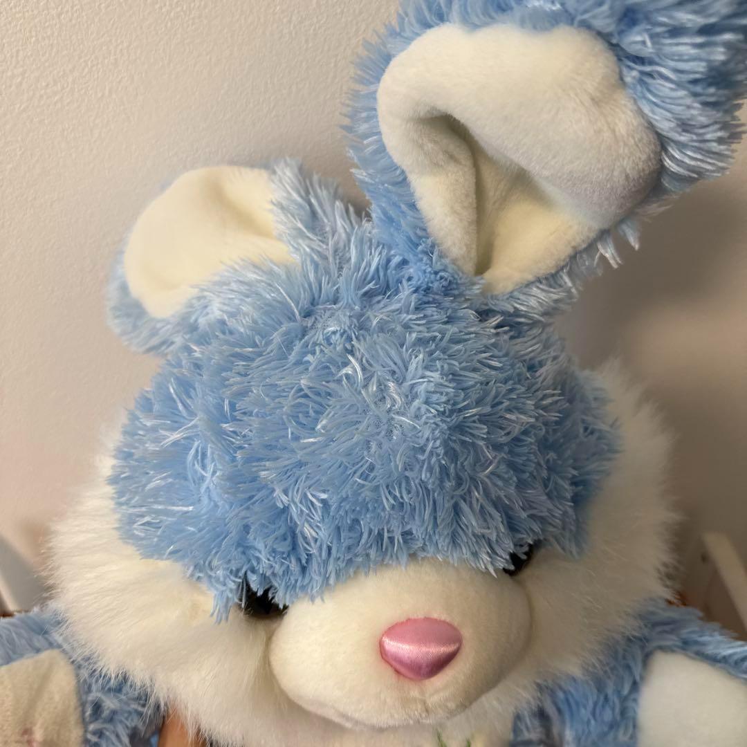 Dan Dee イースター刺繍 うさぎ ぬいぐるみ