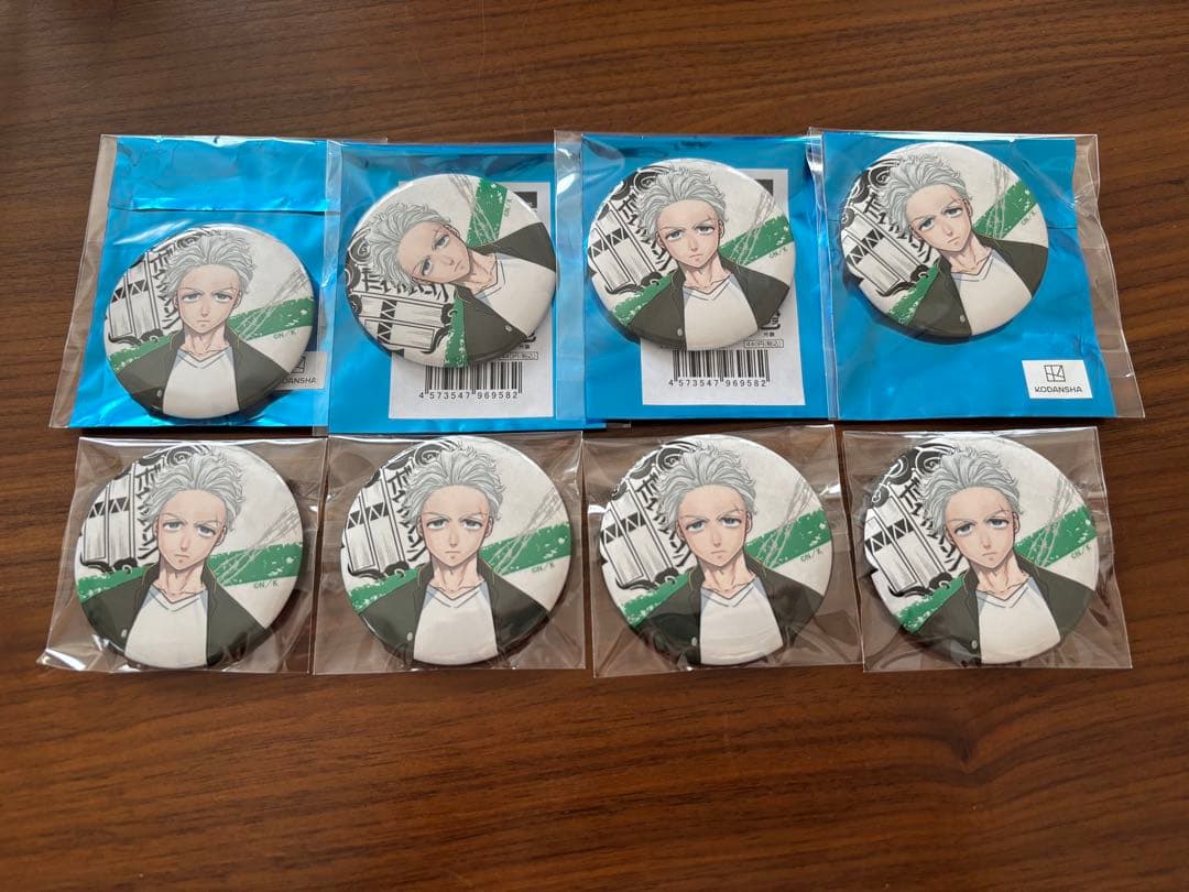 wind breaker ウィンブレ 梅宮一 トレーディング 缶バッジ 8点