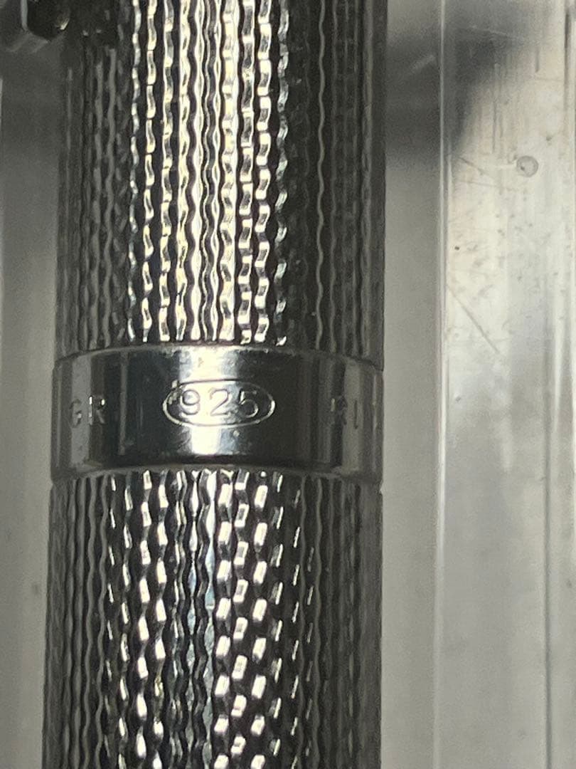 OMAS　リナシメント　万年筆　スターリングシルバー軸　字幅M