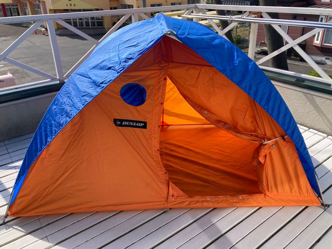 DUNLOP ドーム型テント　DT-7202 2人用　ペグ4本追加