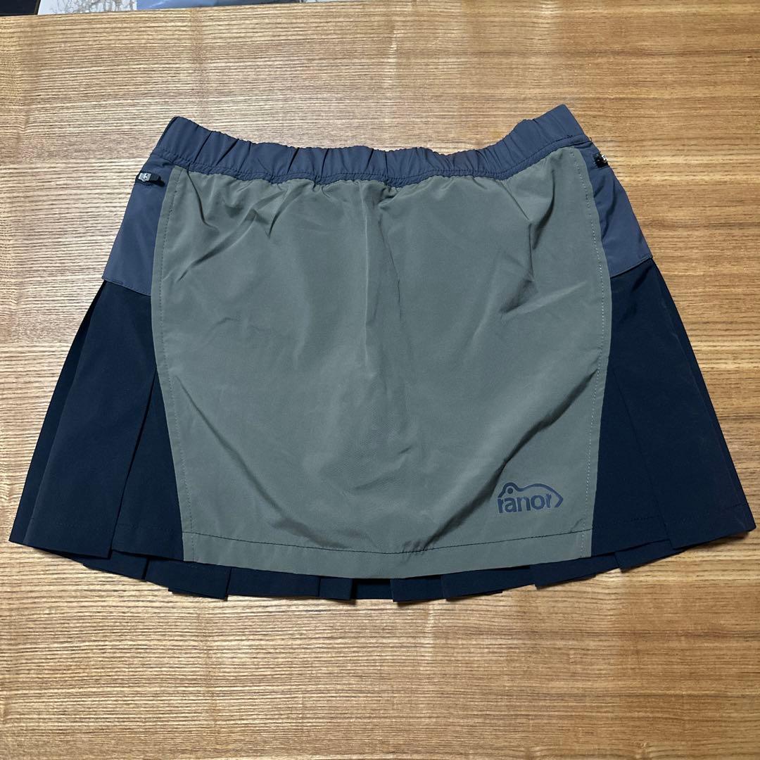 ラナーranor プリーツランニングスカートM