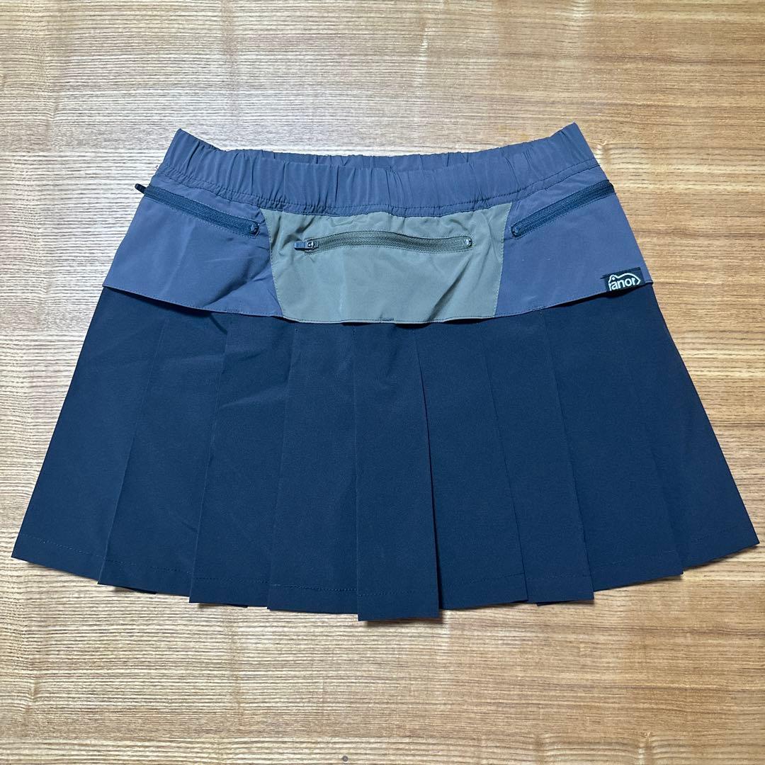 ラナーranor プリーツランニングスカートM