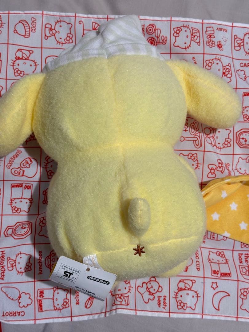 ポムポムプリン ぬいぐるみ　ねむねむ　サンリオ　おまけあり