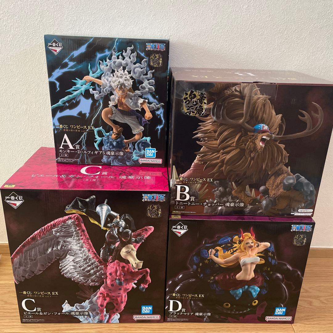 【未開封】一番くじ ワンピースEX 悪魔を宿す者達Vol.3 まとめ