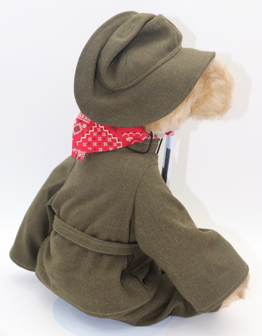 アーティスト・ベア THEODORE 軍服 眼鏡付き 大きなベア37cm