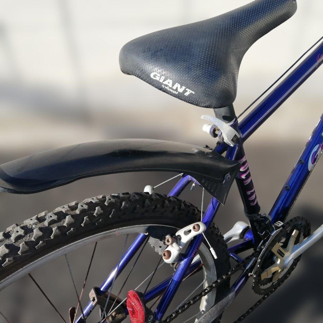 【埼玉引取】GIANT マウンテンバイク 紫