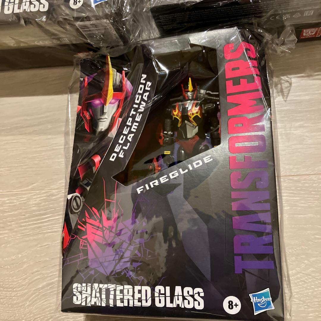 トランスフォーマー シャッタードグラス アジア版 未開封　3体セット　シージ