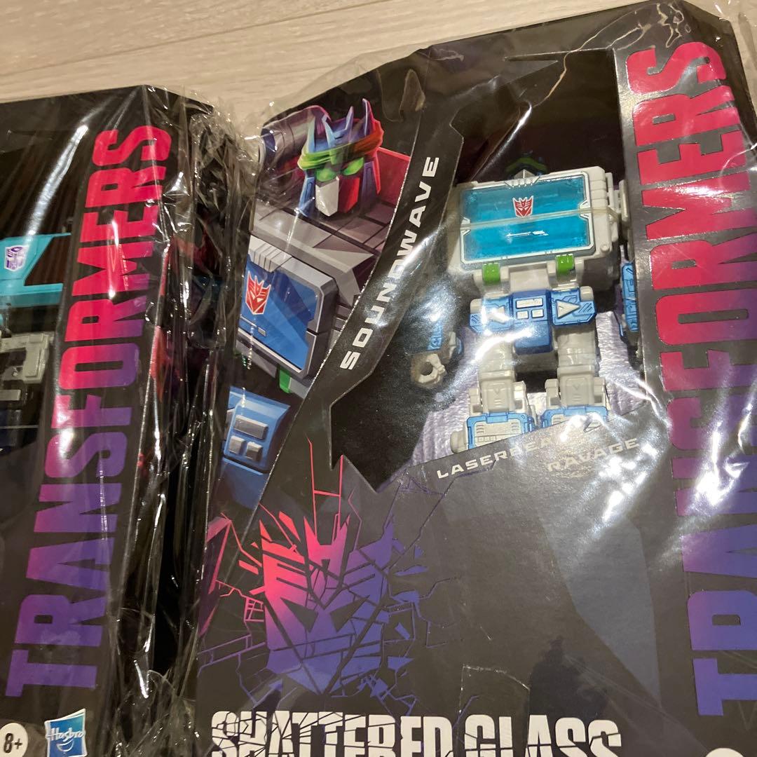 トランスフォーマー シャッタードグラス アジア版 未開封　3体セット　シージ