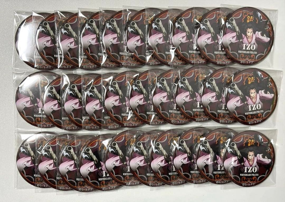 ワンピース 輩缶バッジ 第22弾 ワノ国 弍 イゾウ 30点セット