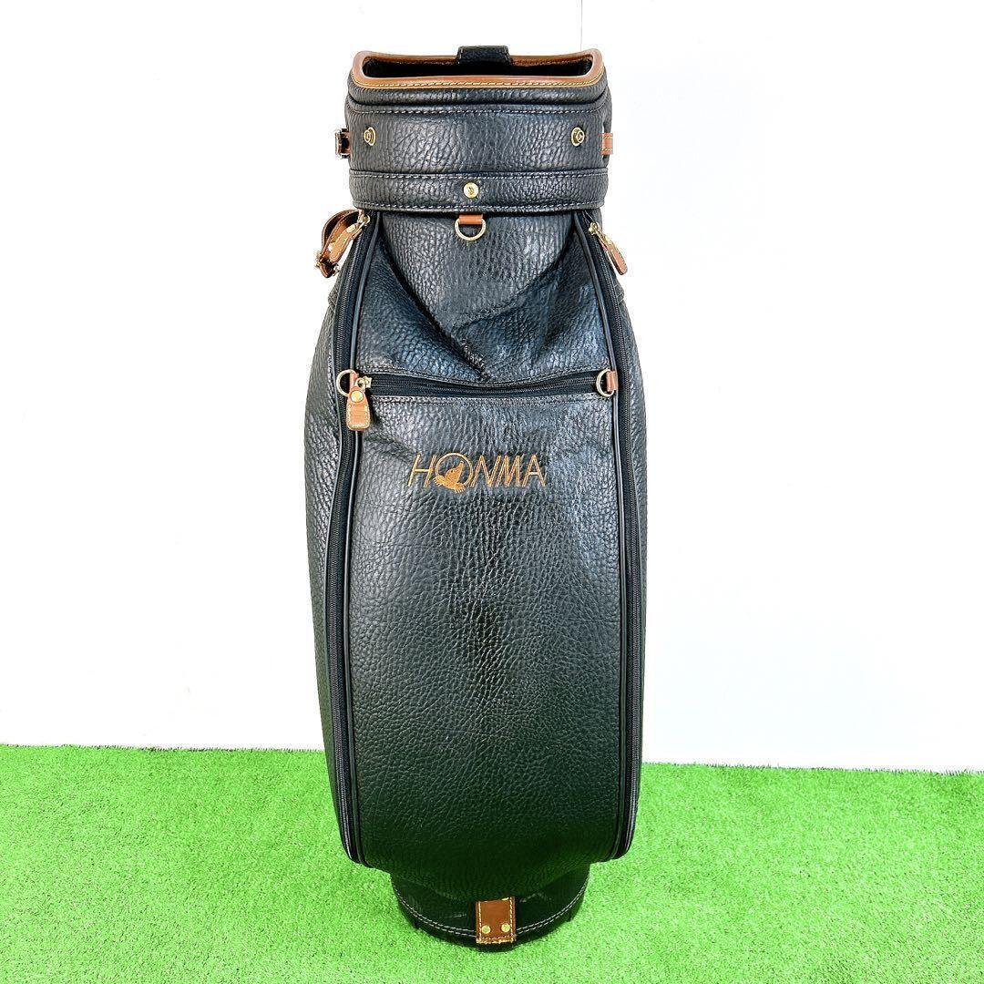 HONMA ホンマ ヘリテイジ ブラック キャディバッグ ゴルフバッグ