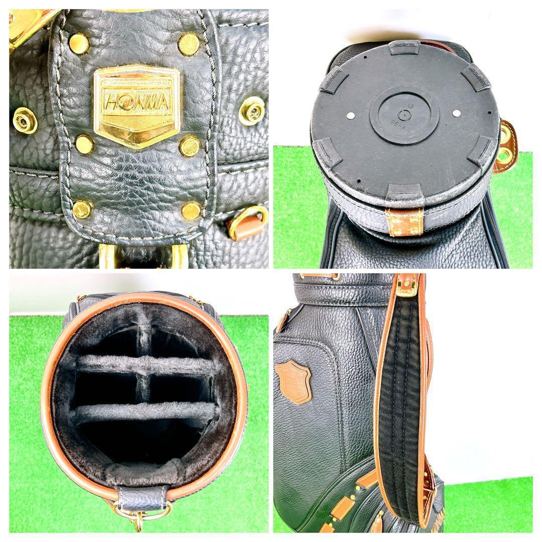 HONMA ホンマ ヘリテイジ ブラック キャディバッグ ゴルフバッグ