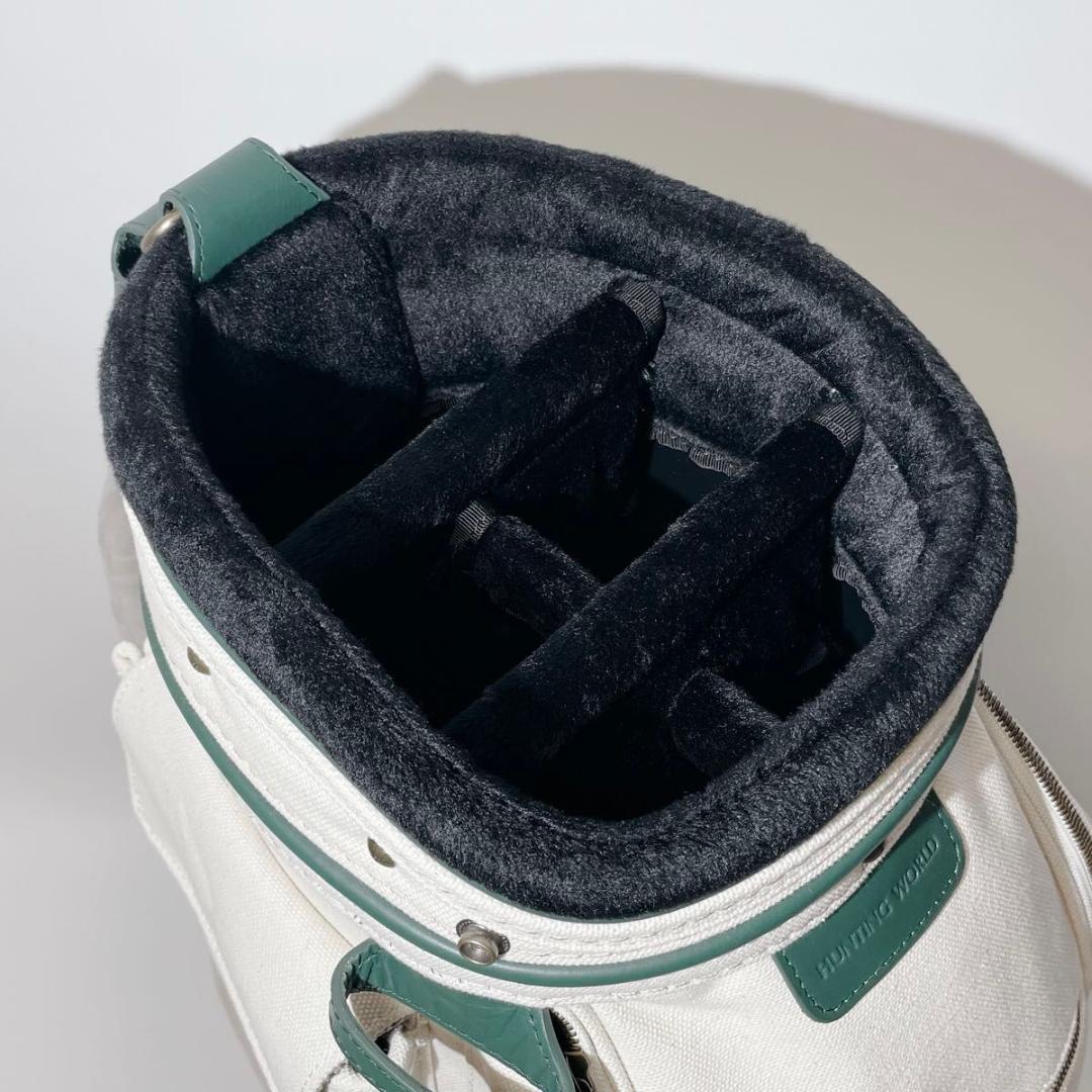 ハンティングワールド キャディバッグ 9型 47インチ対応 未使用 タグ付き