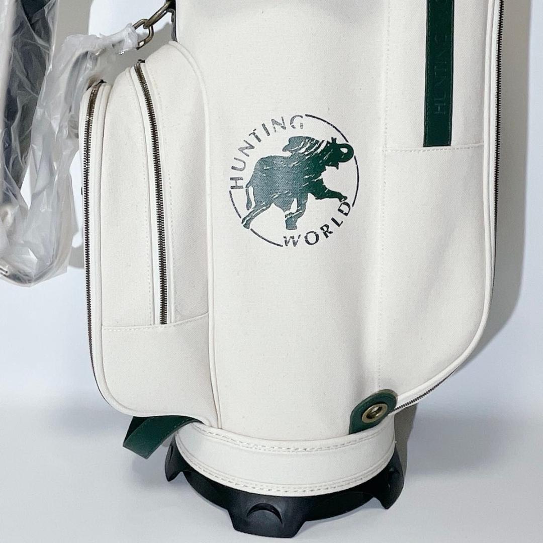 ハンティングワールド キャディバッグ 9型 47インチ対応 未使用 タグ付き