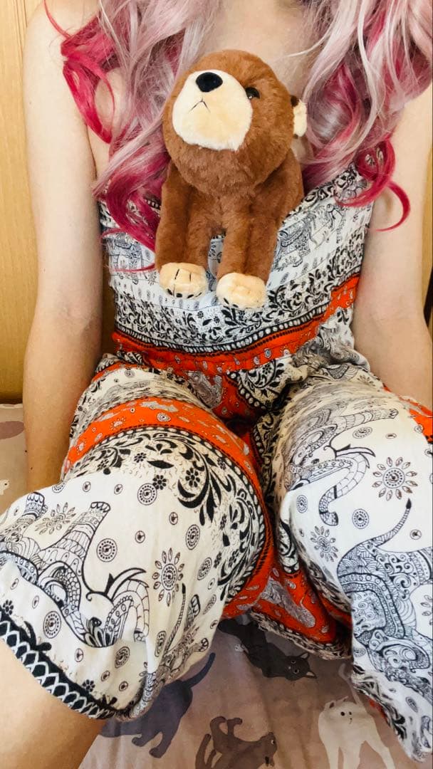 可愛いクマのぬいぐるみ