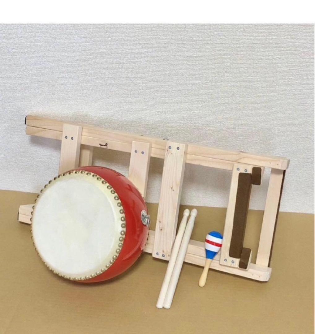 キッズ和太鼓　(太鼓　太鼓台のセット)