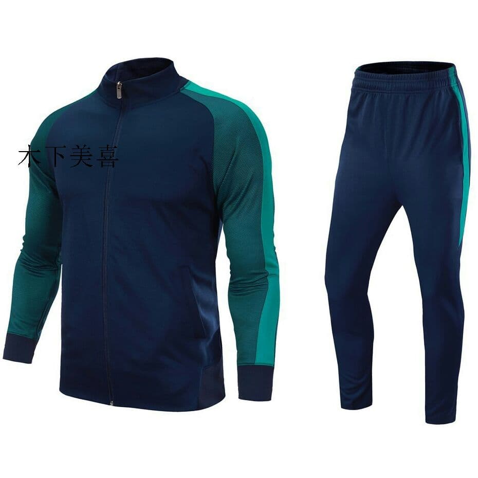 新しいメンズカジュアルスーツバスケットボールサッカートレーニングスーツ.