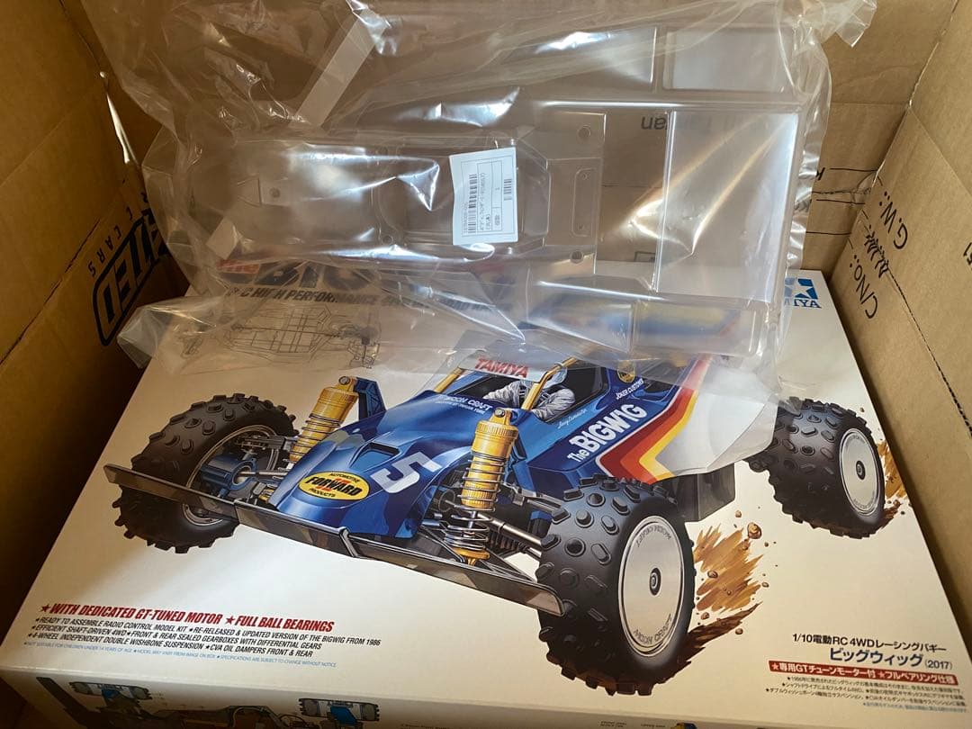 TAMIYA BIGWIG タミヤ　ビッグウィッグ新品　スペアボディー付き