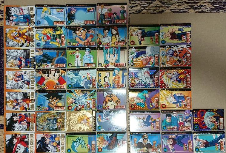 ドラゴンボールGT カードダス 1996年物 コンプリート