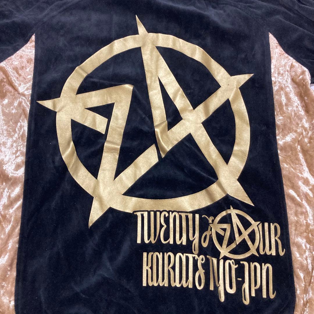 24KARATS セットアップ ジャージ　ステイゴールド　黒×金 Lサイズ