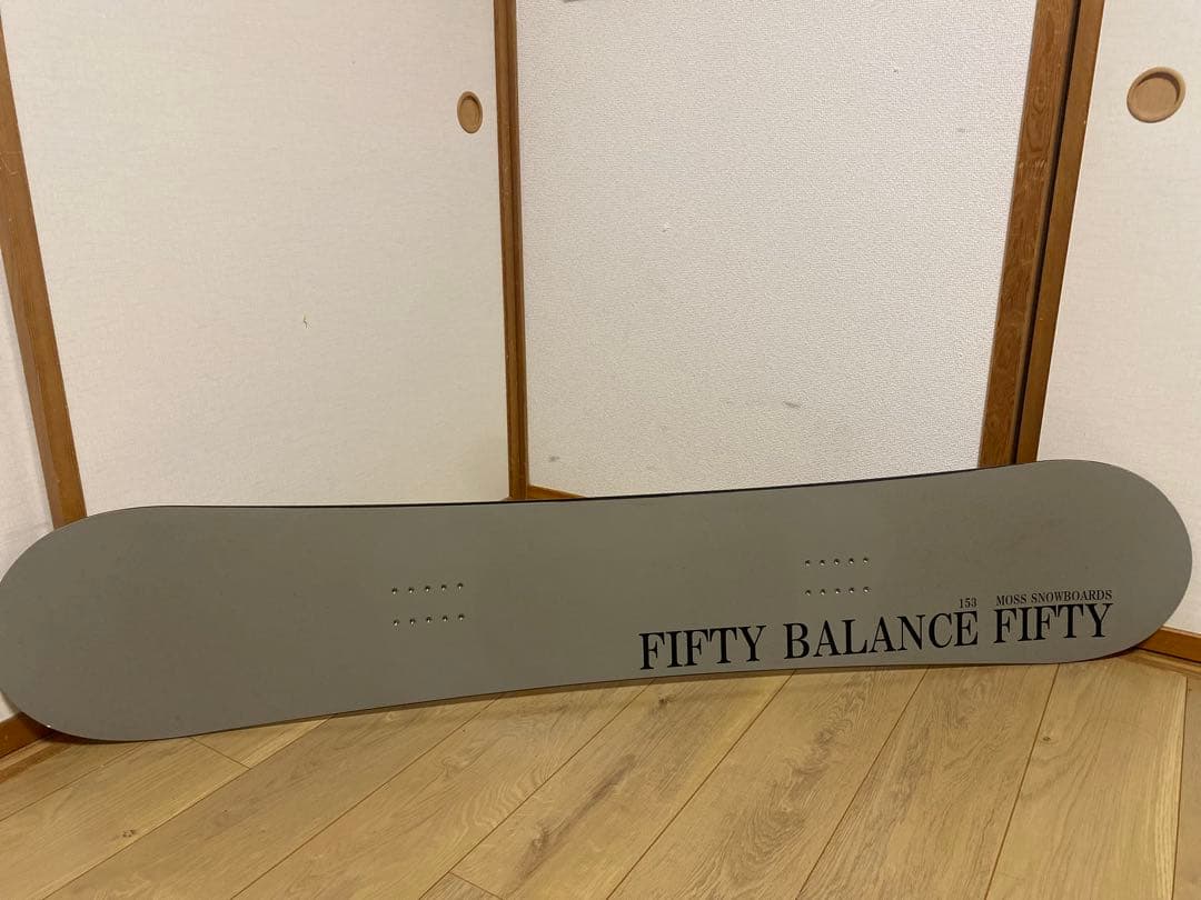 スノーボード MOSS FIFTY BALANCE FIFTY 22-23 153cm