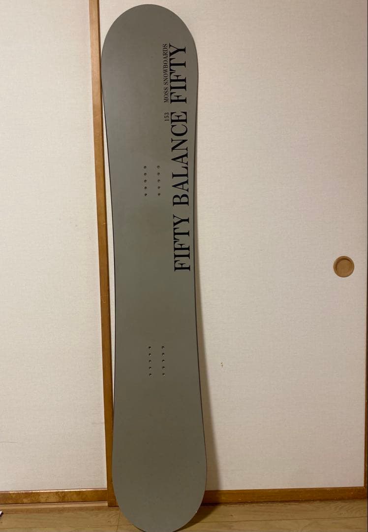 スノーボード MOSS FIFTY BALANCE FIFTY 22-23 153cm